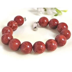 Koralle - Armband Silber 925 kl285