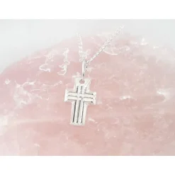 Kreuz Anhänger Silber 925 Silberschmuck su395