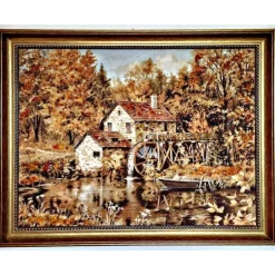 Landschaftsbild Bernstein Bild 70 x 90 cm Geschenkartikel bm115