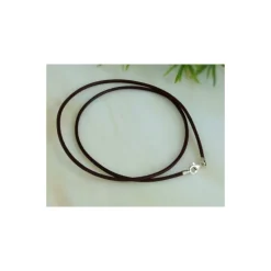 Lederband braun 45 cm / 50 cm / 1,5 mm (KB35)