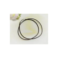 Lederband braun 38 cm - 60 cm / 1,5 mm (KC154)