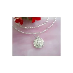 Medaillon Maria mit Jesus Silber 925 Devotionalien SH52