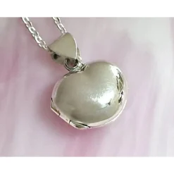 Medaillon Silber 925 Herz su441