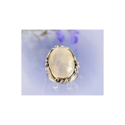 Mondstein Ring Silber 925 mt34