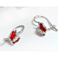 Ohrhänger Silber 925 Schmetterling Kinderschmuck AK115