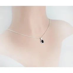 Onyx Anhänger Silber 925 se141-1