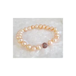 Perlen - Perlen Armband geknotet 18,5 cm (PER23)