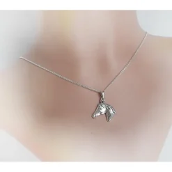 Pferdekopf Silber 925 Anhänger Silberschmuck su374