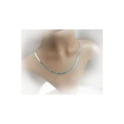 Schlangenkette flach 40 - 42 cm Silber 925 Silberschmuck KC62