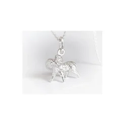 Sternzeichen Widder Anhänger Silber 925 Silberschmuck GC