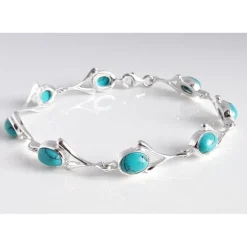 Türkis Armband Silber 925 GZ265
