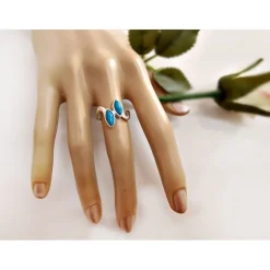Türkis Ring Silber 925 gz325