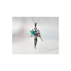 Türkisschmuck - Türkis Elfen Collier Silber-925 (GZ191)