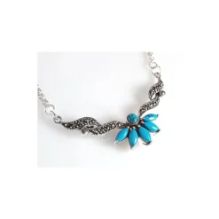 Türkisschmuck - Türkiscollier SD06 Silber-925 (SD06)